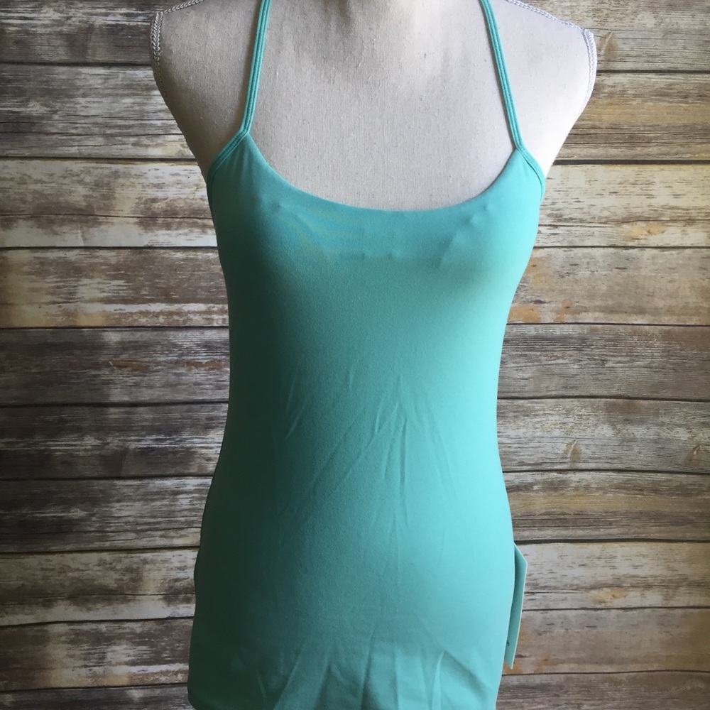 NWT lululemon power pose tank washed marsh size 8 - Picture 3 of 6